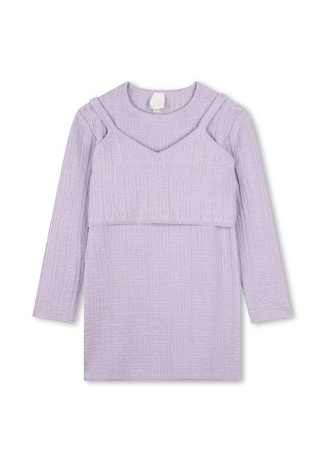 Abito con motivo 4G jacquard GIVENCHY KIDS | H30389935